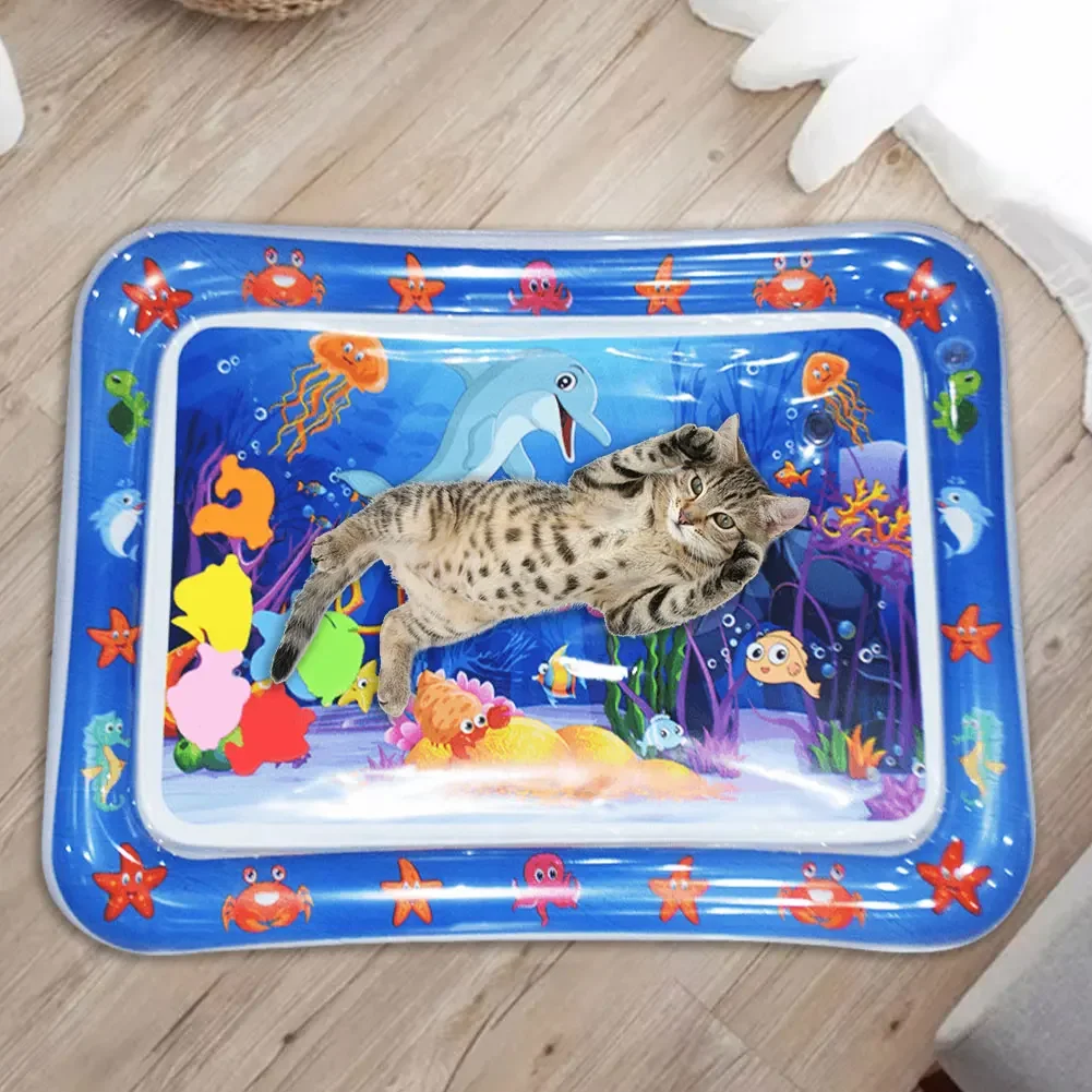 Tapete de Água Sensorial para Gatos em PVC - Image 4