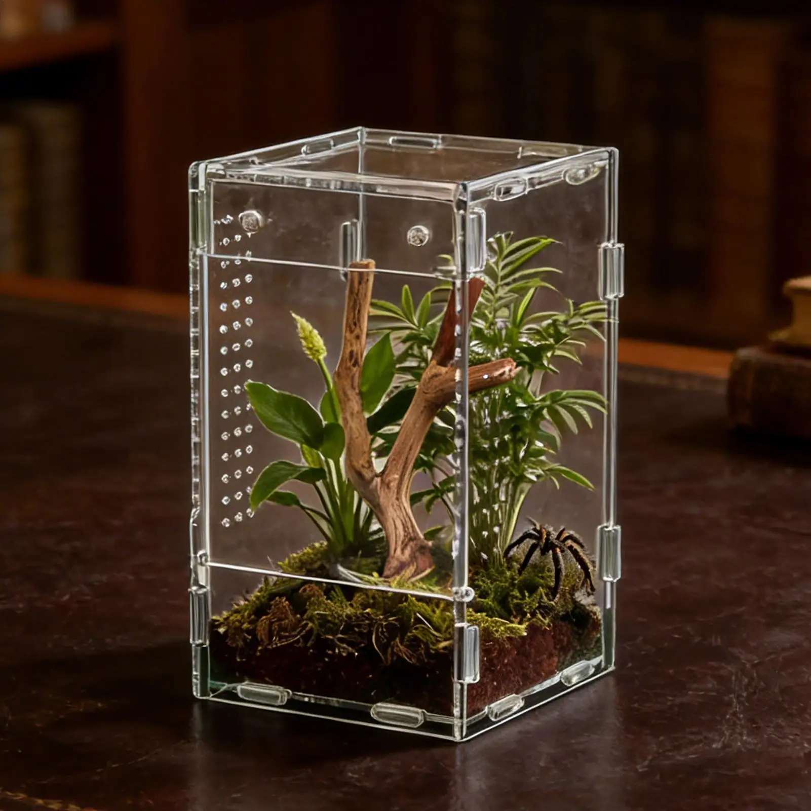 terrário acrílico para répteis