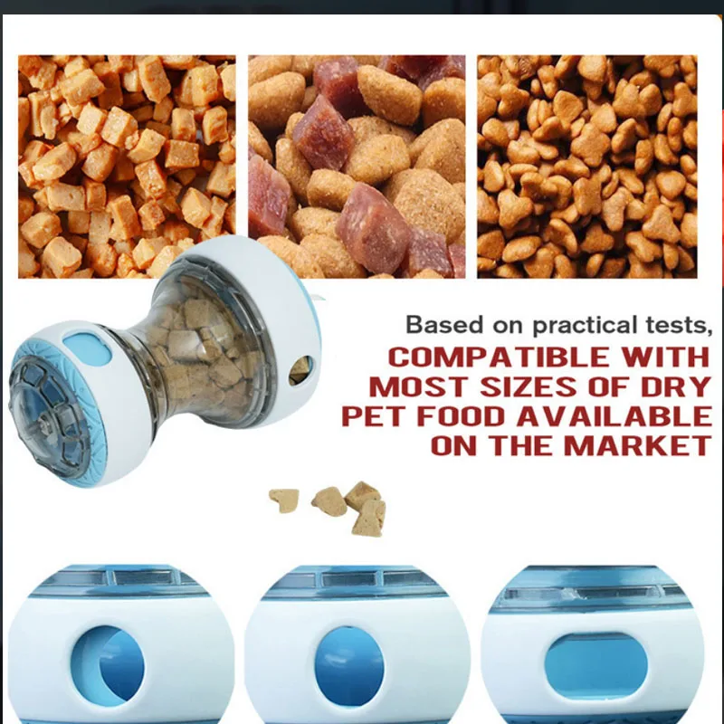 Brinquedo Dispensador de Petiscos para Cães com Vazamento Ajustável - Imagem 5