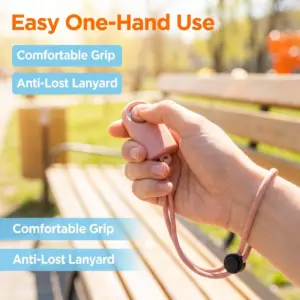 clicker para cães com cordão ajustável