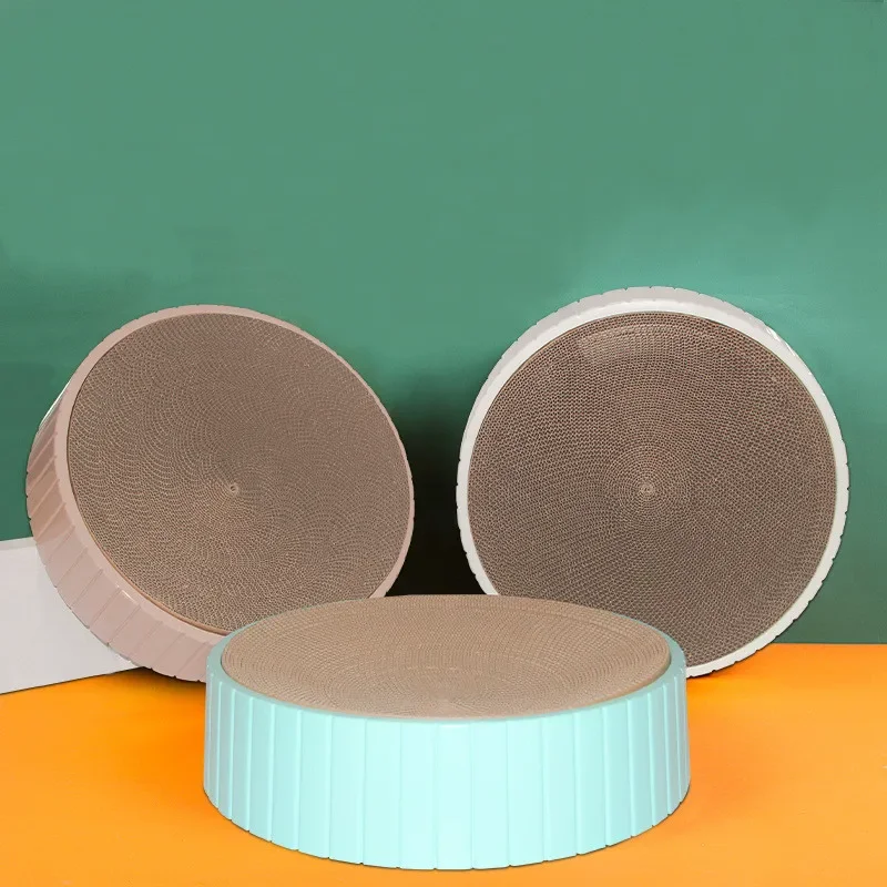 Arranhador Tigela para Gatos de Papelão Ondulado Resistente - Imagem 3