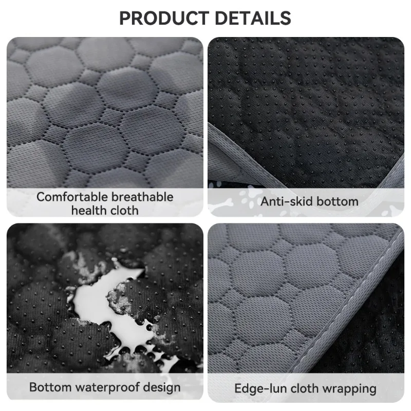 Manta Reutilizável para Cães com 4 Camadas Ultra Absorventes Lavável - Imagem 4
