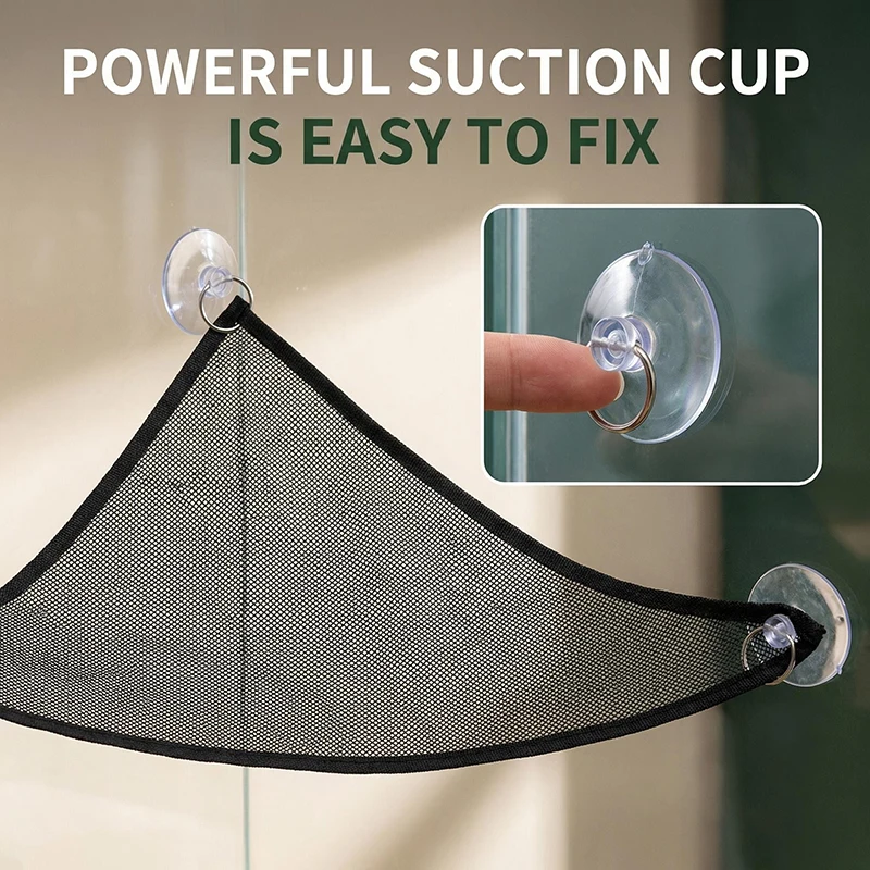 Rede Triangular para Répteis com Ventosas Fortes 50 cm - Imagem 3