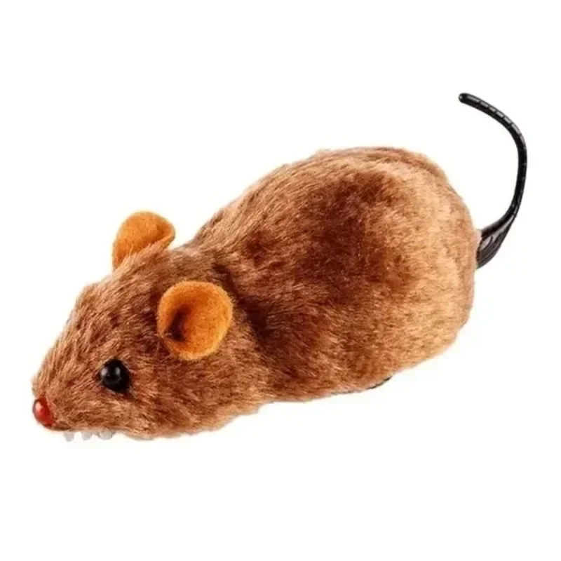 Brinquedo de Rato de Pelúcia para Gatos e Cães Pequenos 13 cm - Imagem 2