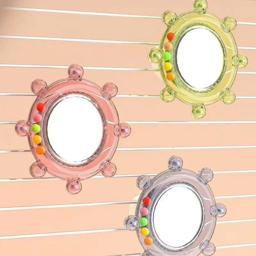 Espelho para Pássaros com Bola e Sino de Plástico e Vidro para Gaiola - Imagem 6