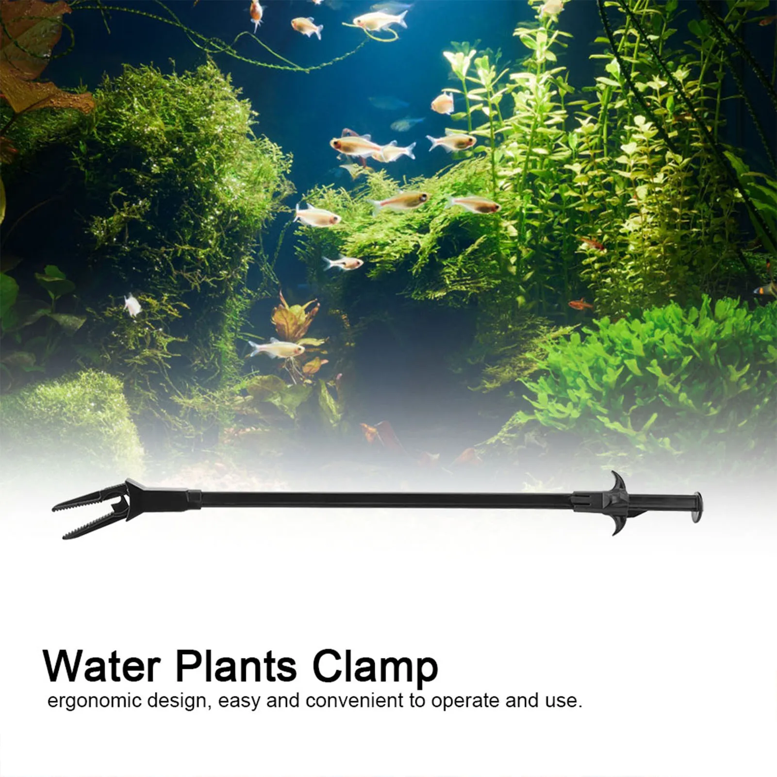 Pinça de Plástico para Aquário 50 cm com Design Ergonômico - Imagem 4