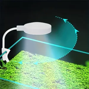 luz de aquário LED clipe USB