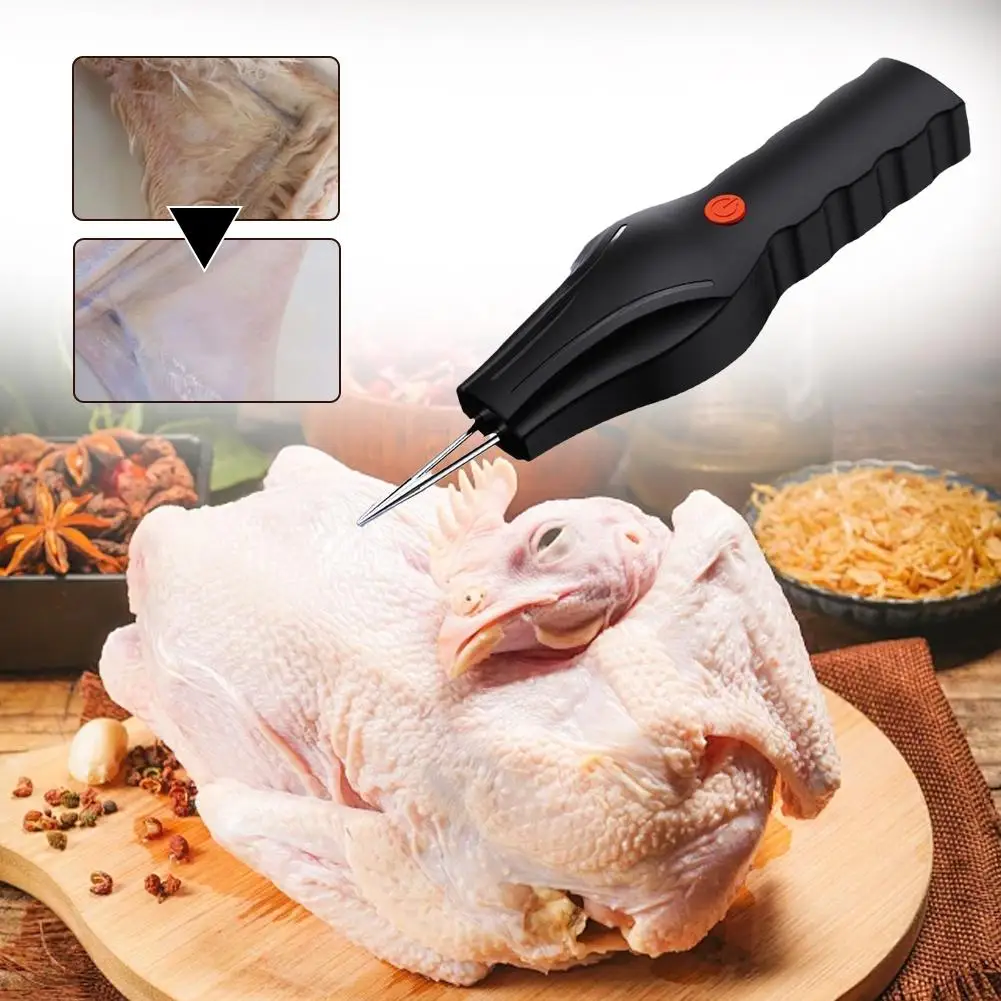 Depenador Elétrico para Aves Recarregável USB-C Portátil - Imagem 2