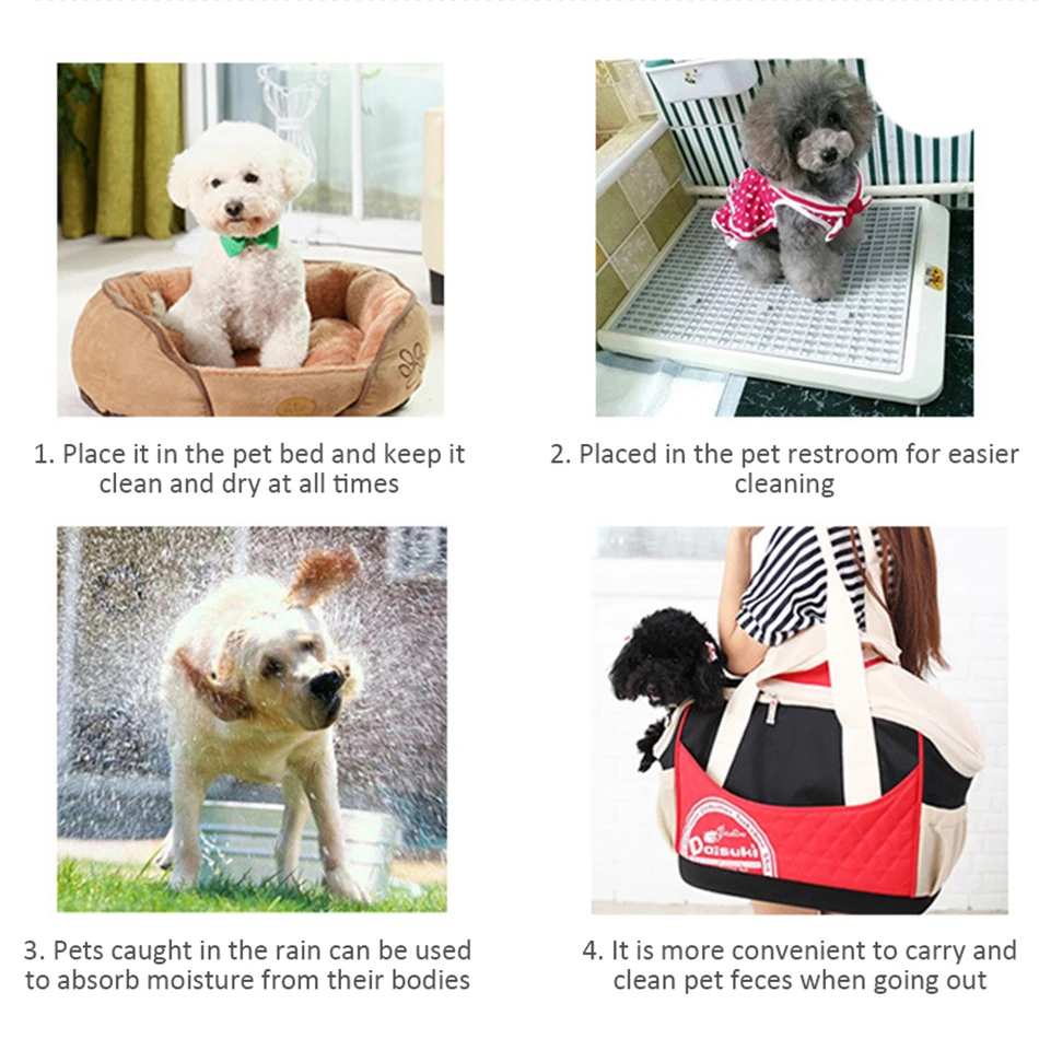 Fralda Absorvente para Cães Descartável para Treinamento - Imagem 5