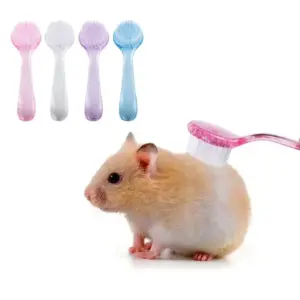 escova de limpeza para hamster e cobaia