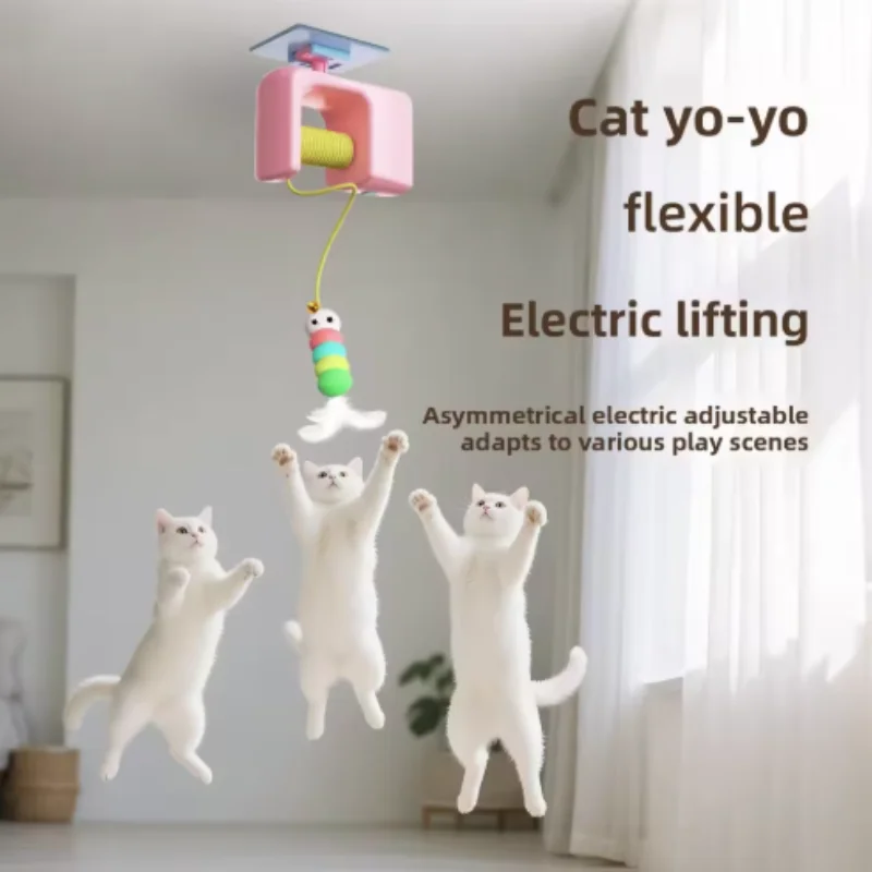 brinquedo elétrico para gatos para porta