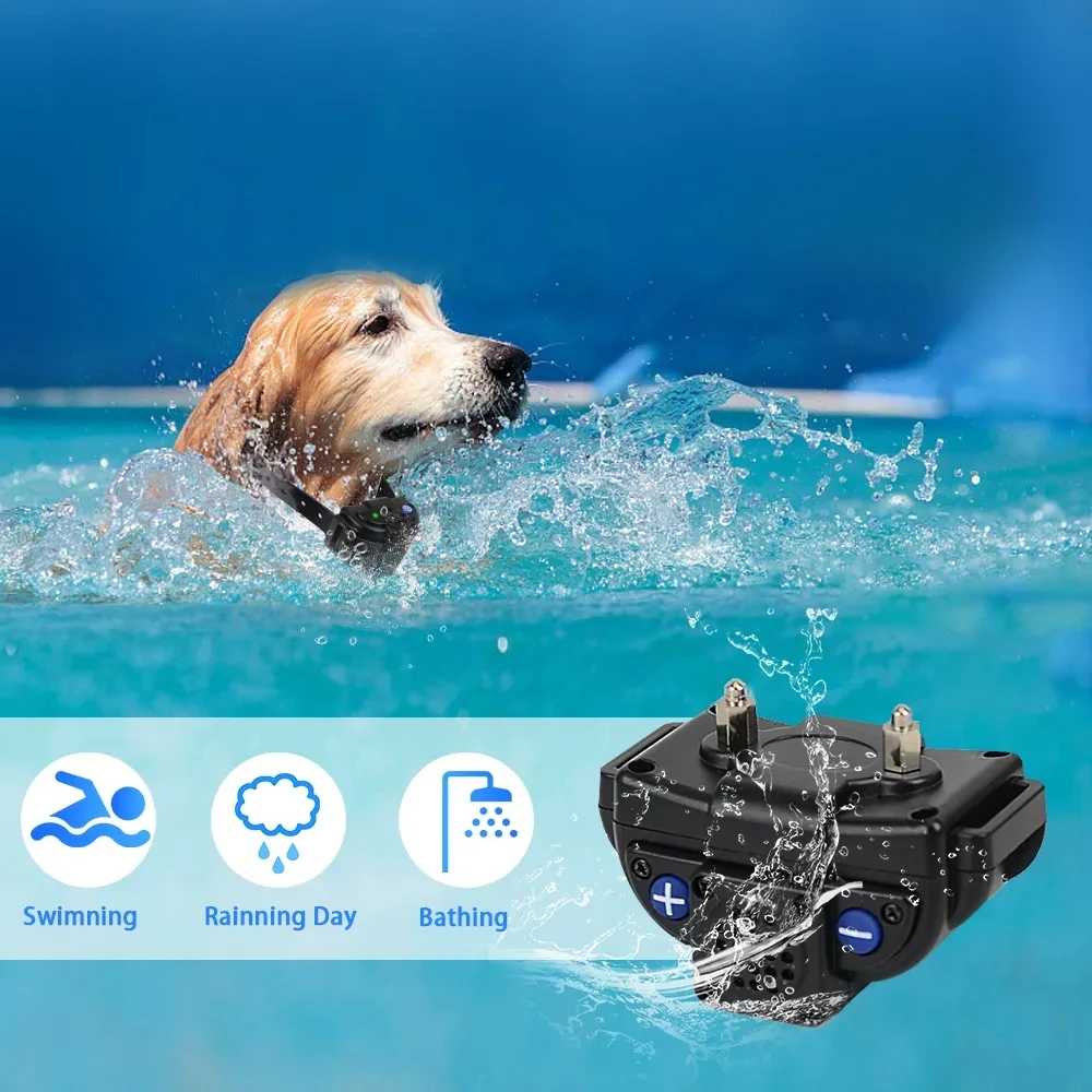 Coleira de Treinamento para Cães Recarregável com Walkie-Talkie e Alcance de 2KM - Imagem 6