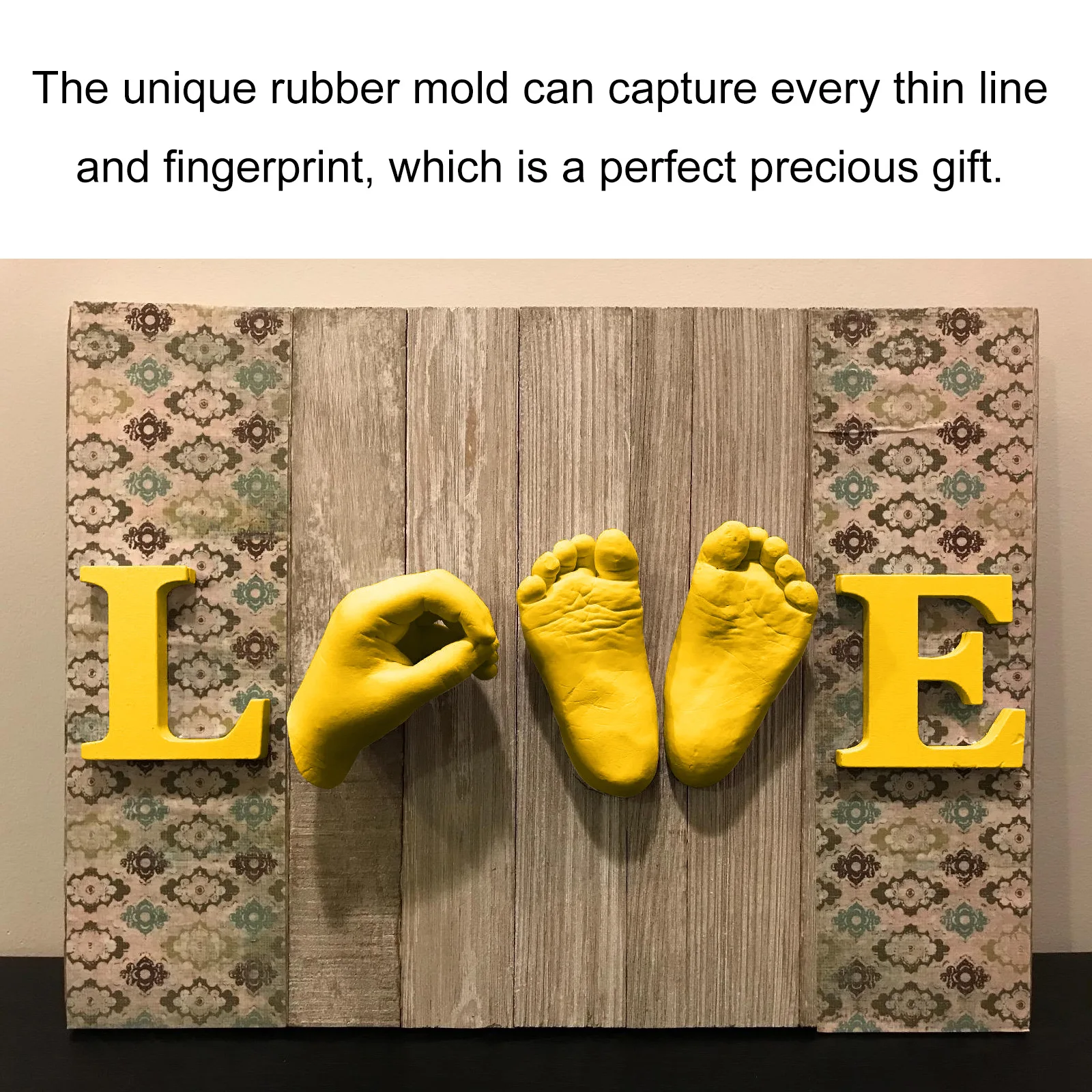 Kit de Moldagem 3D para Mão e Pé de Bebês para Lembrança - Imagem 6