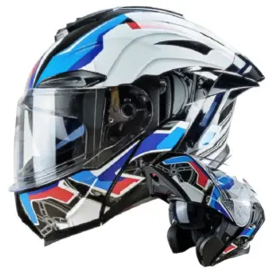 capacete para cães com lente dupla