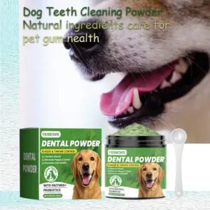 pó dental para cães
