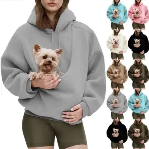 moletom canguru para gatos e cães pequenos