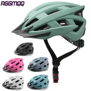 capacete de ciclismo leve ajustável unissex