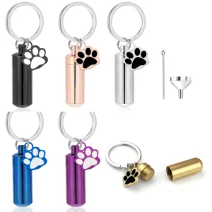 chaveiro urna para cinzas de pet