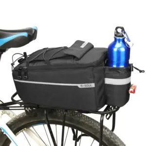 bolsa de rack dobrável para bicicleta elétrica