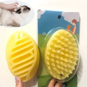 escova de massagem para cães e gatos