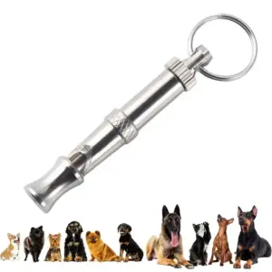 apito de adestramento para cães com chaveiro