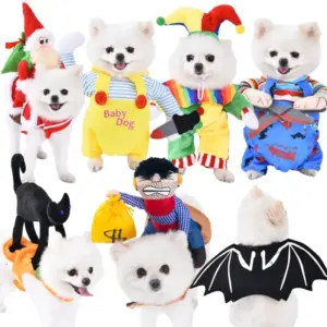 fantasia cosplay para cães e gatos