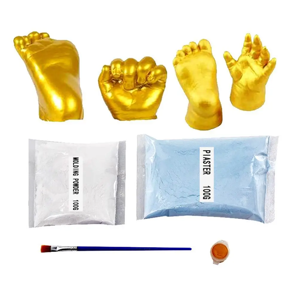 Kit de Moldagem 3D para Mão e Pé de Bebês para Lembrança - Imagem 2