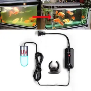 lâmpada UV para aquário com temporizador