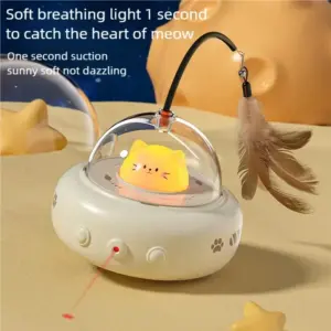 brinquedo interativo ufo para gatos