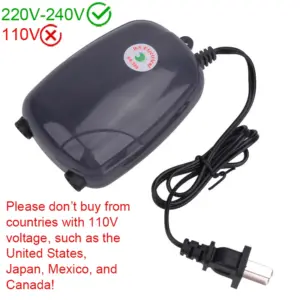 bomba de ar para aquário 220v ultra silenciosa