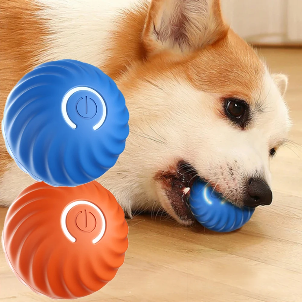 Bola Interativa para Cães e Gatos Recarregável USB com Rolagem Automática - Imagem 3