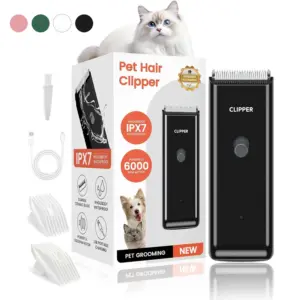 máquina de tosa para cães e gatos recarregável