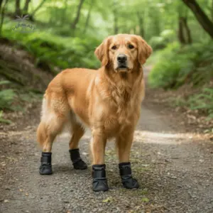 botas para cães ajustáveis impermeáveis
