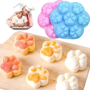 molde de silicone para doces de pata