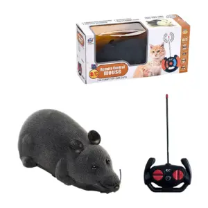 brinquedo eletrônico rc rato para gatos