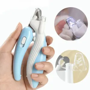 cortador de unhas pet com led