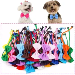 laços de gravata borboleta para cães pequenos