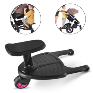 adaptador de pedal para carrinho de bebê com assento