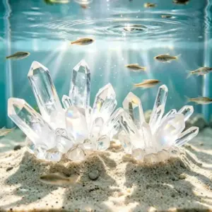 decoração de aquário iceberg para peixe betta