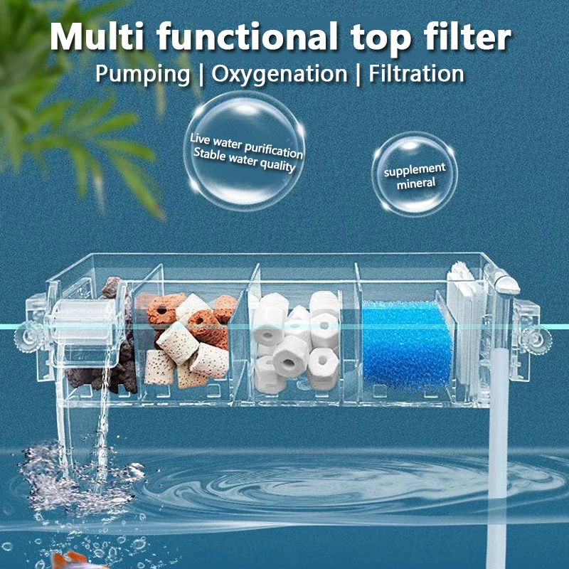 caixa de filtro cachoeira para aquário