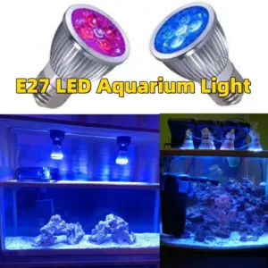 lâmpada led e27 para aquário