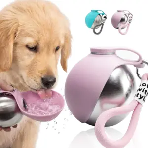 garrafa de água portátil para cães pequenos