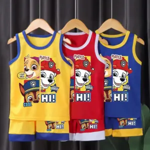 conjunto infantil patrulha canina