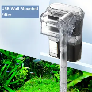 filtro de parede usb para aquário pequeno