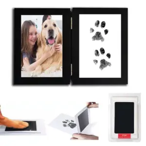 kit tinta para pegadas de cães e gatos