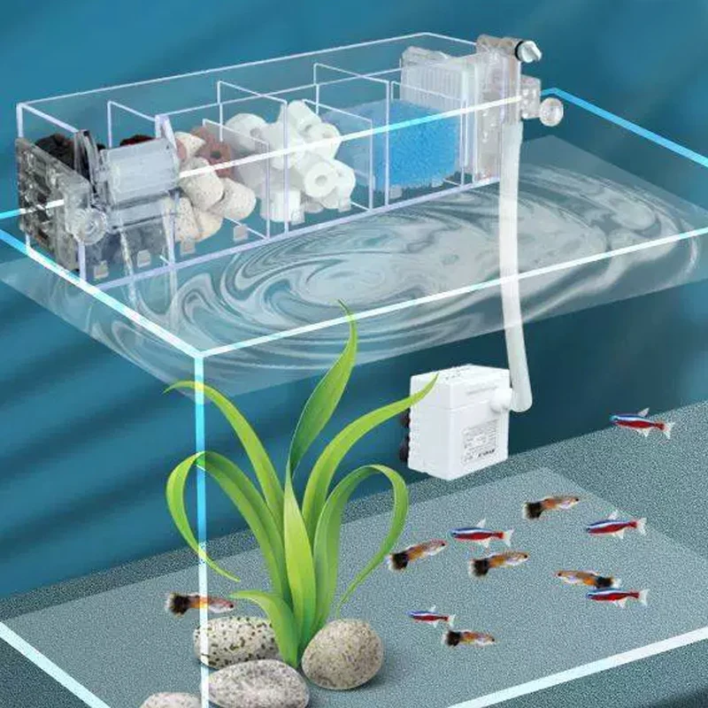 Caixa de Filtro Cachoeira para Aquário 5 W de Parede - Imagem 6