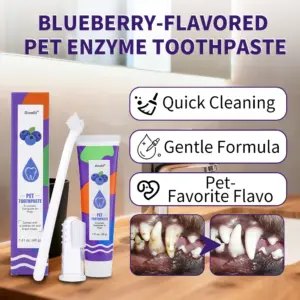 kit limpeza dental para cães e gatos