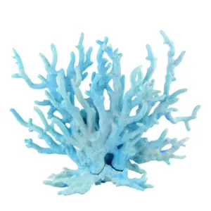 ornamento coral para aquário de plástico