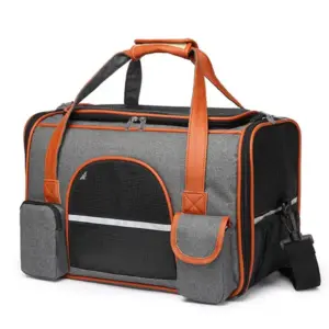 bolsa transportadora para cães e gatos de viagem