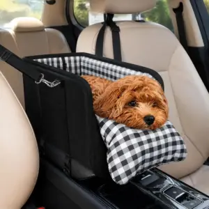 assento de carro para cães com cinto de segurança